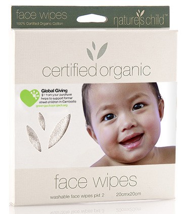 Natures Child Natural Face Wipes